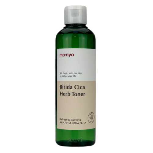 Тонер успокаивающий с комплексом центеллы и бифидобактериями Manyo Bifida Cica Herb Toner