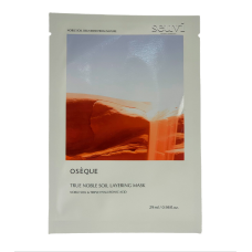 Тканевая маска с красной глиной и гиалуроновой кислотой Oseque True Noble Soil Layering Mask