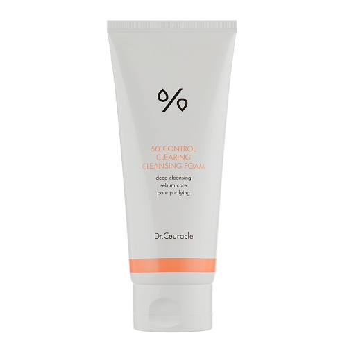 Себорегулирующая пенка для лица Dr.Ceuracle 5α Control Clearing Cleansing Foam