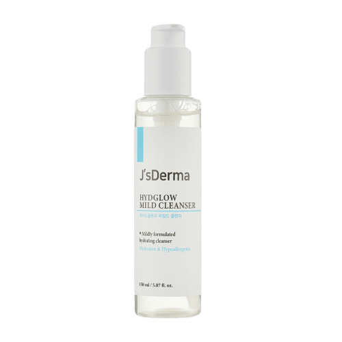 Гель для м'якого очищення шкіри J'sDerma Hydglow Mild Cleanser