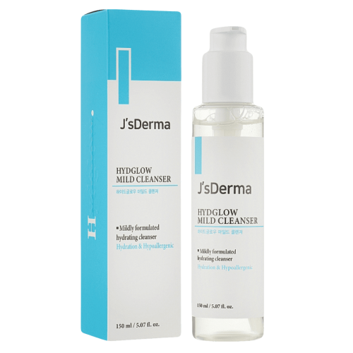Гель для м'якого очищення шкіри J'sDerma Hydglow Mild Cleanser